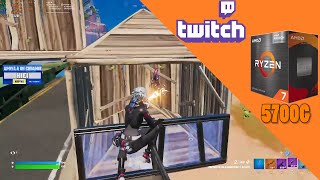 Ryzen 7 5700G en TWITCH Fortnite Temporada 3 Capítulo 3