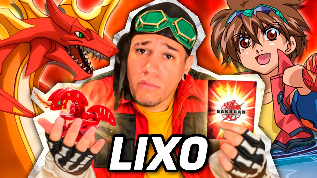 Eu REASSISTI Bakugan… e foi uma DECEPÇÃO 😭