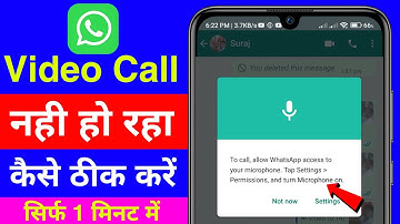 To call allow WhatsApp access to your microphone Tap Settings Permissions and turn Microphone on