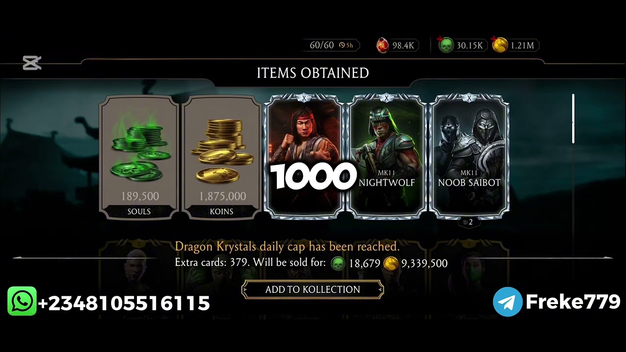 The SOULS GLITCH is INSANE in Mortal Kombat Mobile