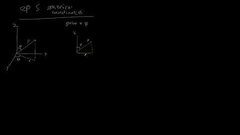 Multivariable Physics Chapter 3 Episode 6 - Spherical Coordinates