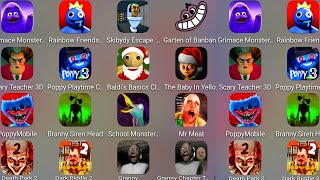 Grimace Monster Scary Survival,Poppy Playtime Chapter 3,Death Park 2,Mr Meat,Garten Of Banban 4..... screenshot 5