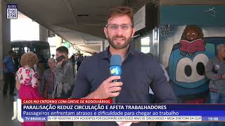 JL - Paralisação reduz circulação e afeta trabalhadores