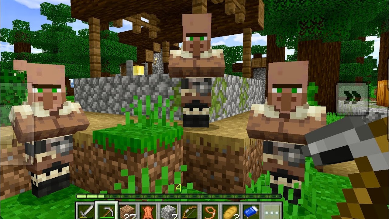 Minecraft [Mobile] Survival Gameplay | Android/iOS - YouTube