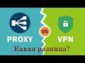 ✅ Какая разница между Прокси и VPN