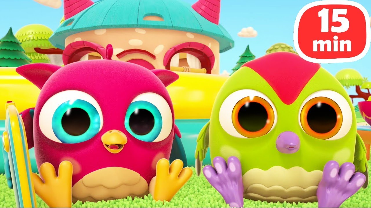 Çizgi film - Hop Hop Baykuş ve Tık Tık Ağaçkakan ile bebekler için eğitici dizi - ÖZEL BÖLÜMLER!