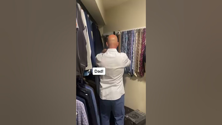 Hey dad, how do you tie a tie? 👔
