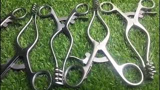 3 Pcs Weitlaner Retractors 6.5 Blunt 3X4 Prongs Surgical Premium Instruments