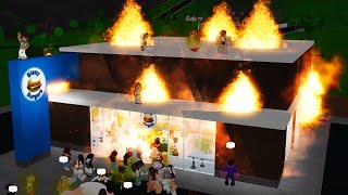 BLOXY BURGERS BLEW UP! *LIVE Bloxburg EVENT*