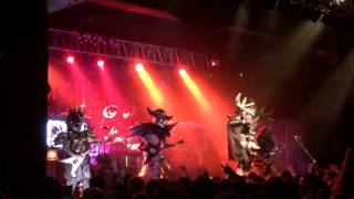 Gwar "Black and Huge" live 10/8/15 @ The Rave Milwaukee WI