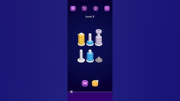 Nut Sort Level 3 Walkthrough | Nuts Sort Level 3