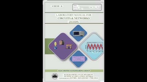 CKN (Circuit & network) manual, msbte manual K scheme 2025-26..#manual #diploma  #study #brand