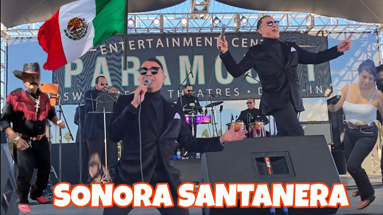 BAILE EN PARAMOUNT SWAPMEET LA SONORA SANTANERA..CUMBIAS..La Pulga 2026 🕺💃🎼🐴🇲🇽