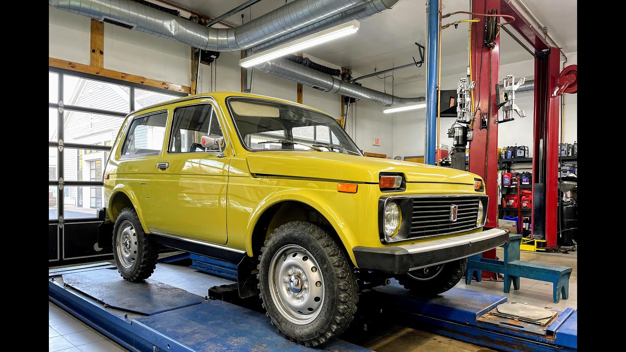 1977 Lada Niva (VAZ 2121) 4x4 - Shop Inspection