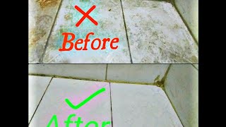 Using lemon you can clean your tiles at home