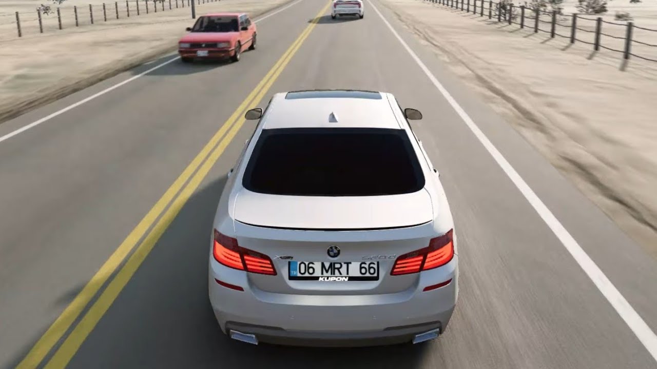 Bmw F10 520d xdrive  | City Driving |BeamNG.drive