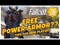 TIPS FOR NEW/RETURNING PLAYERS IN FALLOUT 76 IN 2024