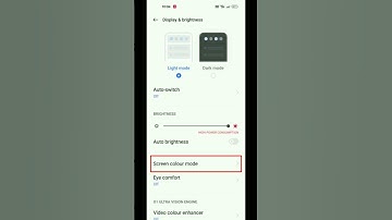 How To Change Screen Colour In Realme 9 5G #shorts #viralshorts #uniquetechtips