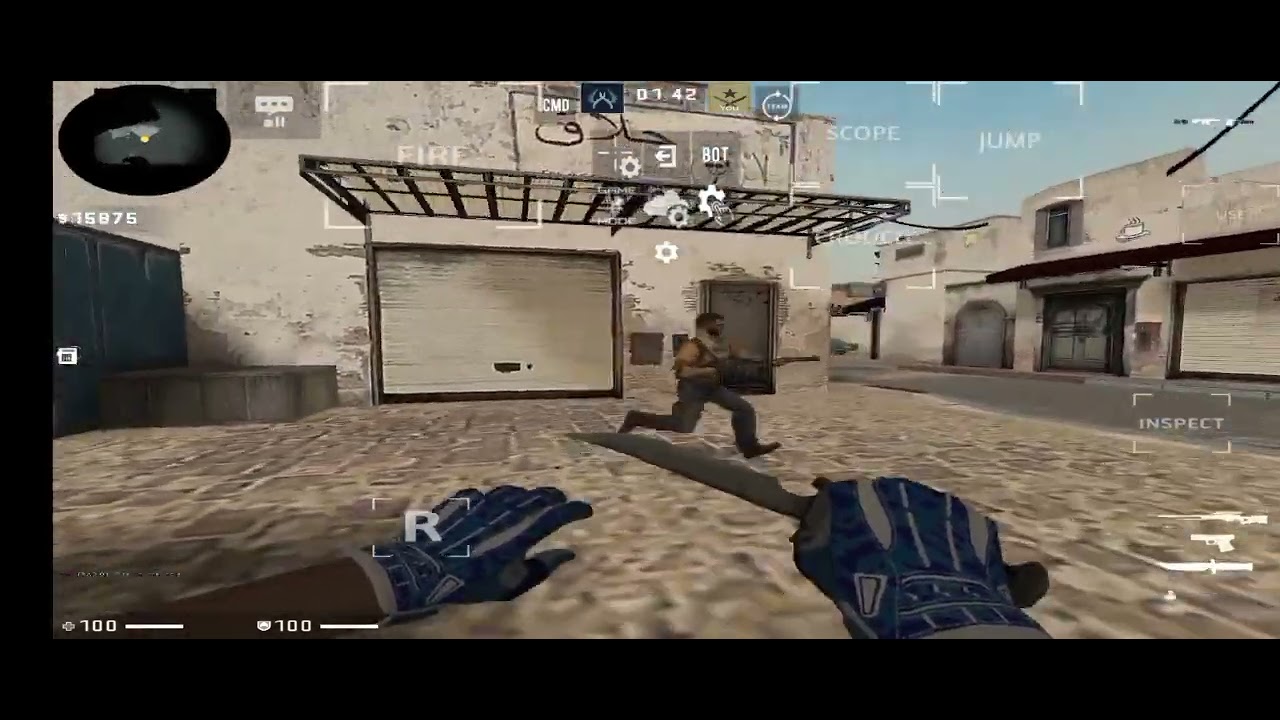 CSGO MOD SOURCE CS 1.16 OFFLINE GAMEPLAY (ANDROID) - YouTube