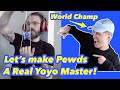 PewDiePie Trick Challenge - Let's Make Felix A Real Yoyo Master