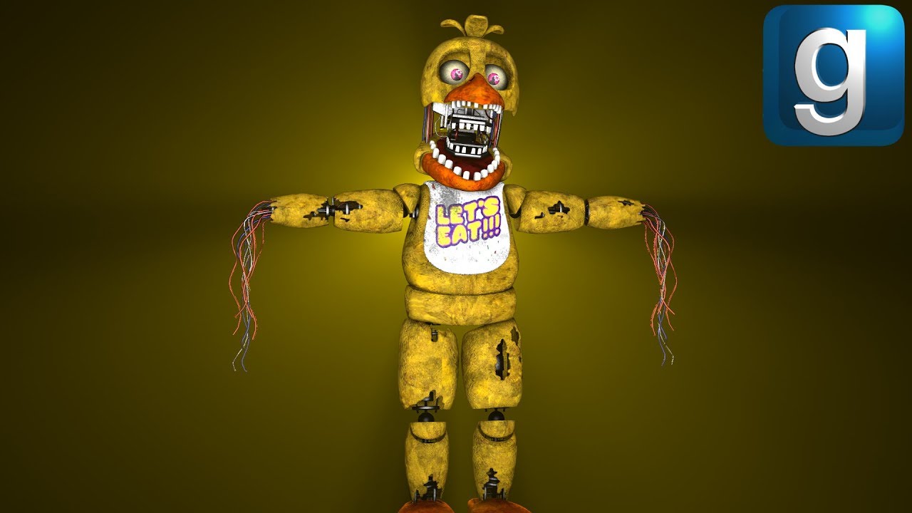 FNaF: Withered Chica model Fix 