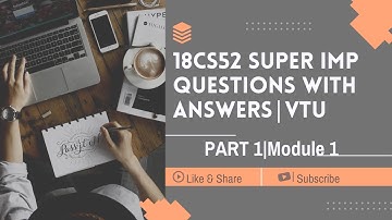 18CS52| Network Management & Security| Module 1 Super Important Questions with Answers|VTU