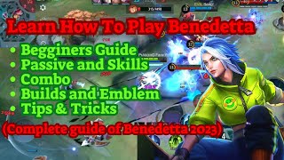 New Benedetta Tutorial 2023 | How to play benedetta|