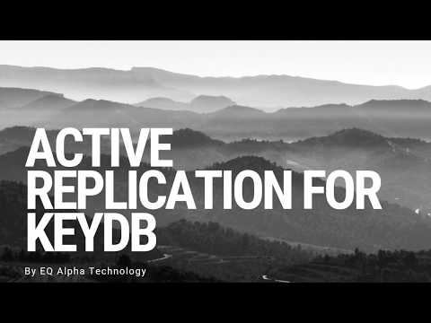 No more Sentinel , Active Replication for KeyDB (Redis compatible database)