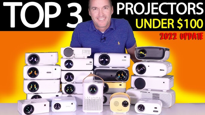 WIMIUS S4, Proyector 7000 LM / 1080 P / Bluetooth - Unboxing y