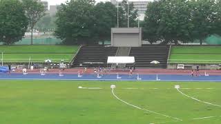 東北地区大学個人選手権　男子400mH決勝　20200809　田沢、船木