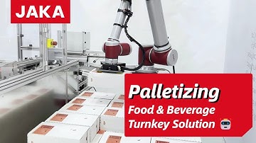 📦Turnkey Palletizing Solution - Rotated, Flipped, Palletized
