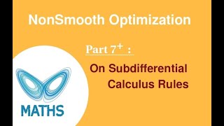 Subdifferential Calculus Rules