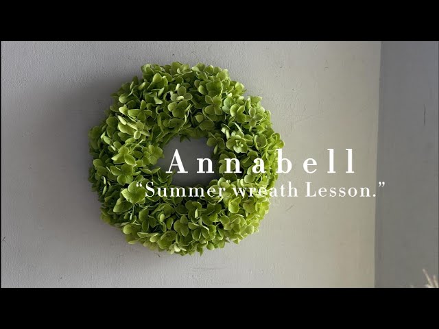 Wreath Lesson] Let's Make an 