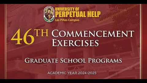 LIVE 🎥 | UPHSD-LP 46th Commencement Exercises Graduate School🎓🎖