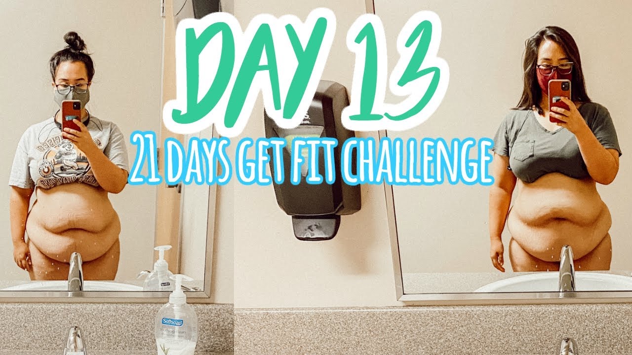 Day 13 - 21 Days Get Fit Challenge | Weight Loss Journey 2020 | Losing 90 Lbs