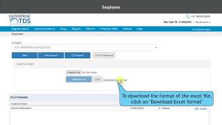 Adding Employee Details