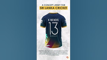 Thumbnail of Revolutionary Concept Jersey for Sri Lanka Cricket