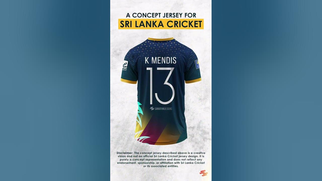 Revolutionary Concept Jersey for Sri Lanka Cricket