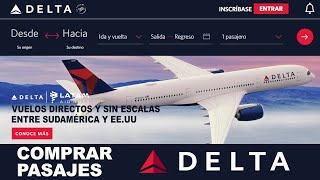 How to buy tickets for DELTA AIR LINES online ✈️ Step by step