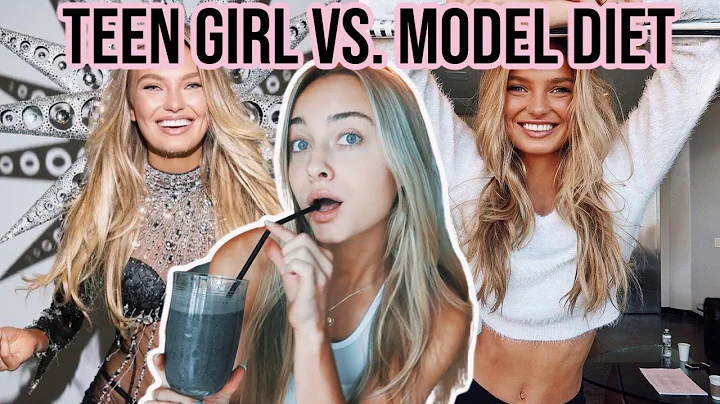 trying the victoria's secret model diet - romee st...