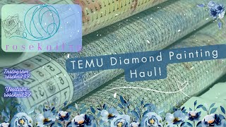 Roseknit39 - Episode 48: TEMU Diamond Painting Haul! #diamondpainting #temu #haul by Roseknit39💕💎 920 views 2 months ago 13 minutes