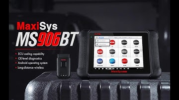 Autel MaxiSys MS906BT Automotive Scan Tool Diagnostic Scanner with ECU Coding