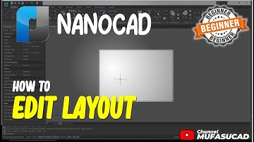 NanoCAD How To Layout