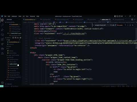 horizontal navbar sticky and sidebar responsive w3schools clone html ...