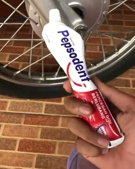 cara velg kinclong lagi hanya pake odol #shorts