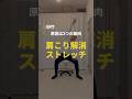 原因はこの2つの筋肉!肩こり解消ストレッチ