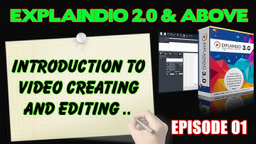 Explaindio Tutorial - Introduction to Video Creating and Editing - Explaindio Pro 2.0 and above