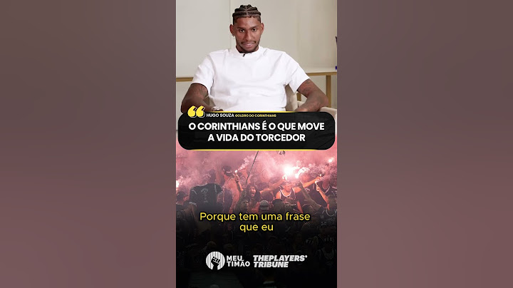 HUGO SOUZA SE DECLARA PARA A FIEL 🖤