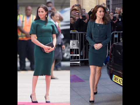 Video Kate Middleton twinning with Meghan Markle