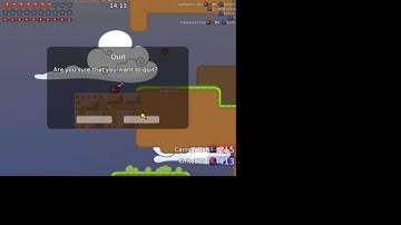 Teeworld gameplay